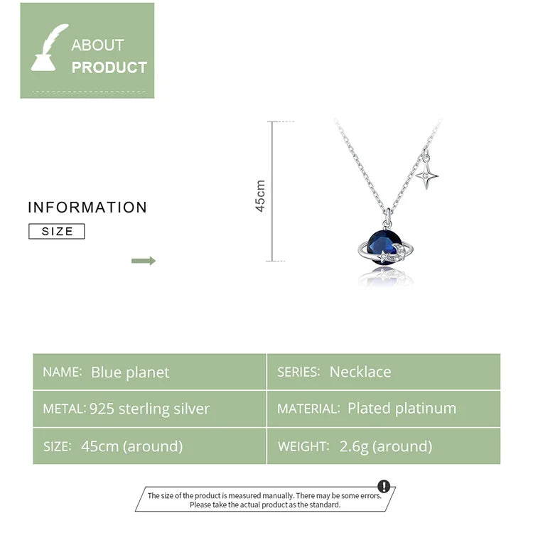 Blue Planet Necklace