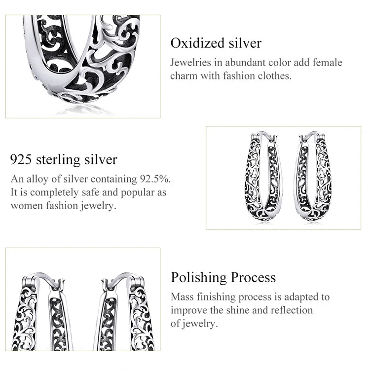 Vintage Vine Earrings