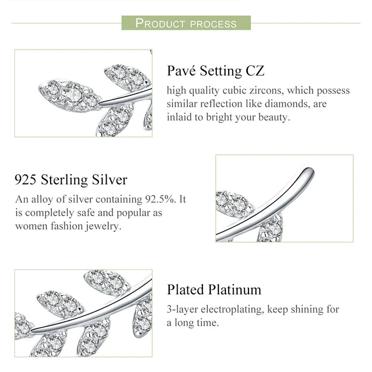 The Leaves Of Spring Earrings