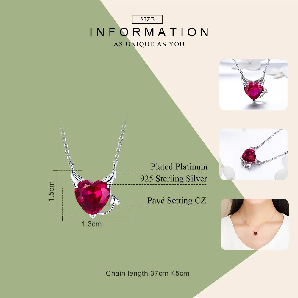 Devil's Heart Necklace