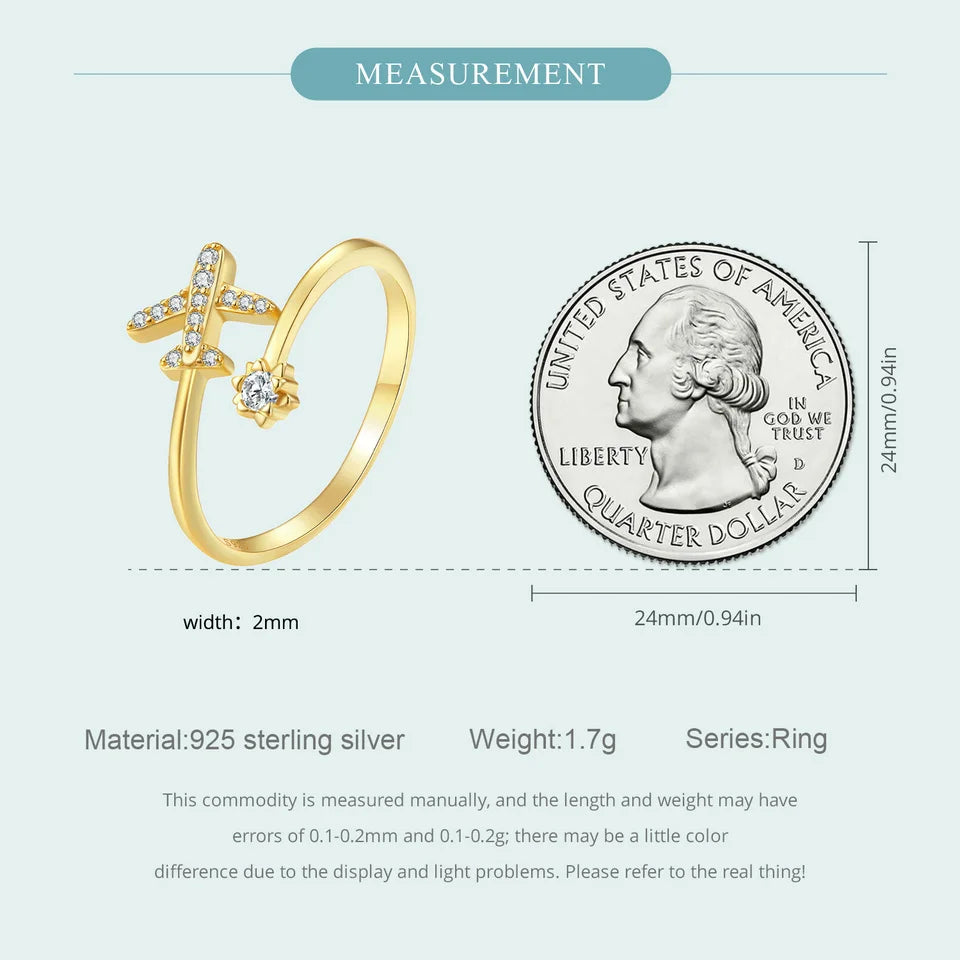 Flying Plane Ring