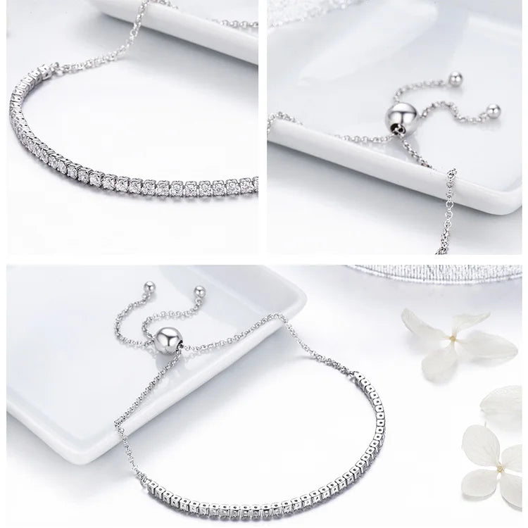 Elegant Tennis Bracelet