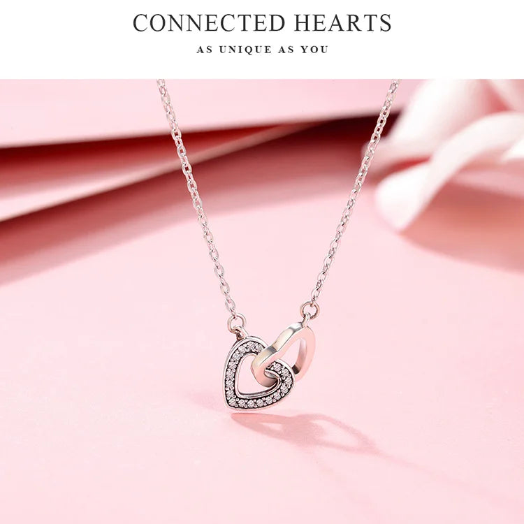 Connected Hearts Necklace