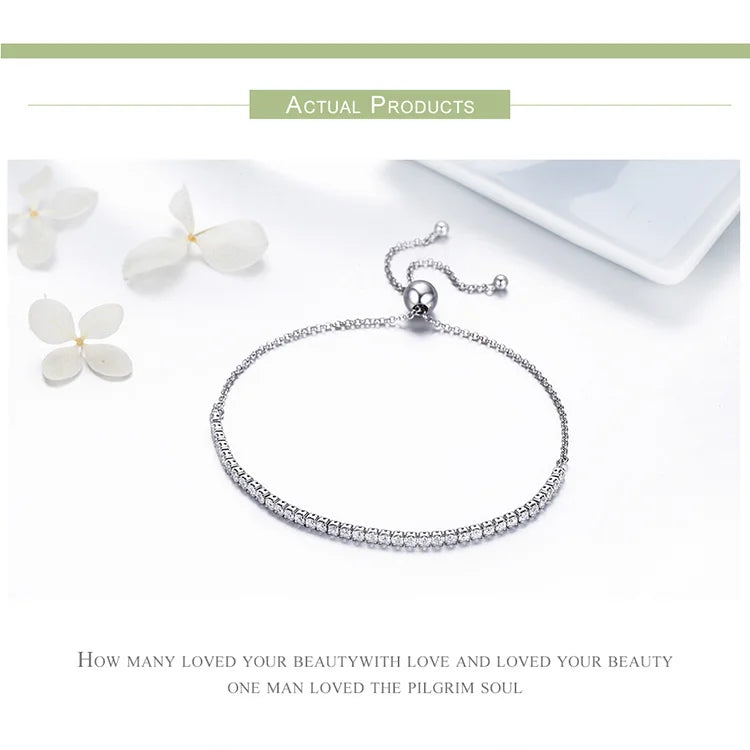 Elegant Tennis Bracelet