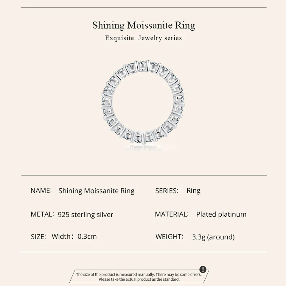 Shinning Moissanite Ring