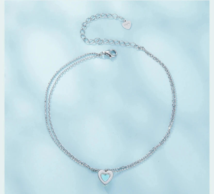 Heart Anklet