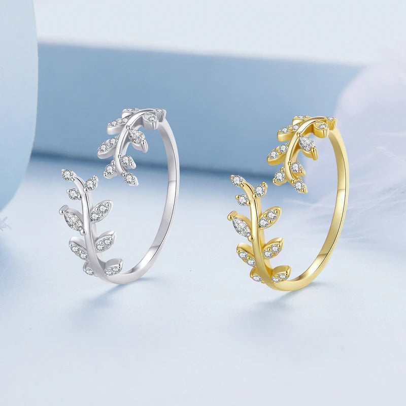 Delicate Leaf Ring