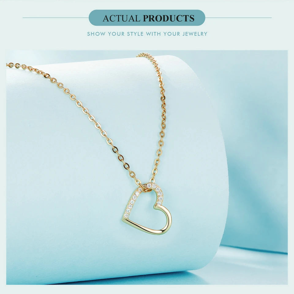 The shape of love Necklace