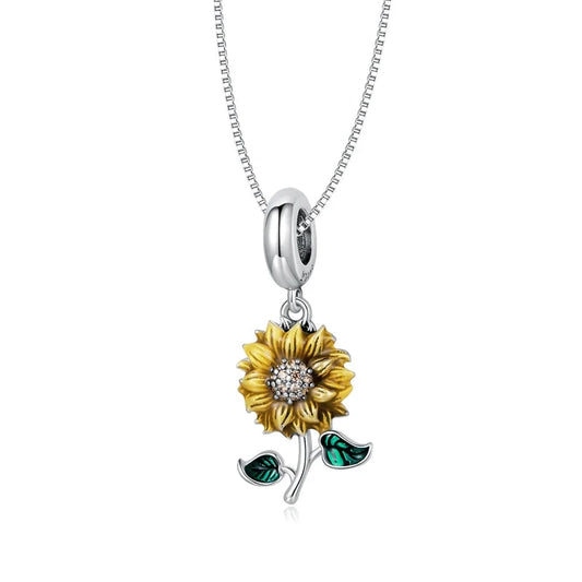 Sunflower Necklace