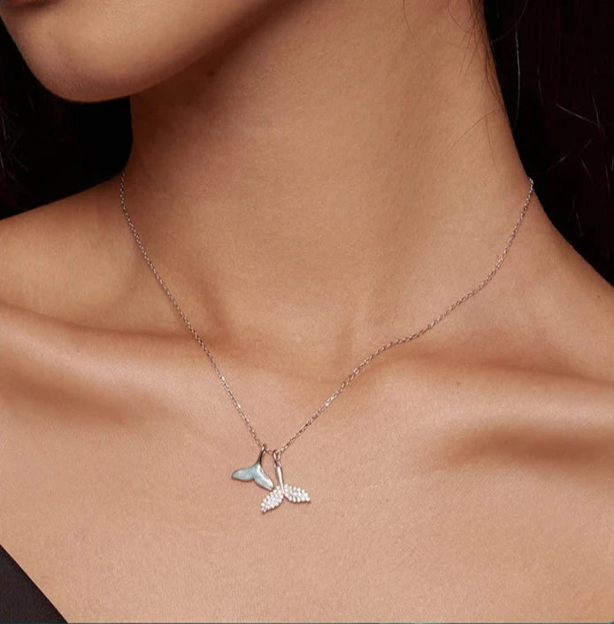 Whale Tail Necklace